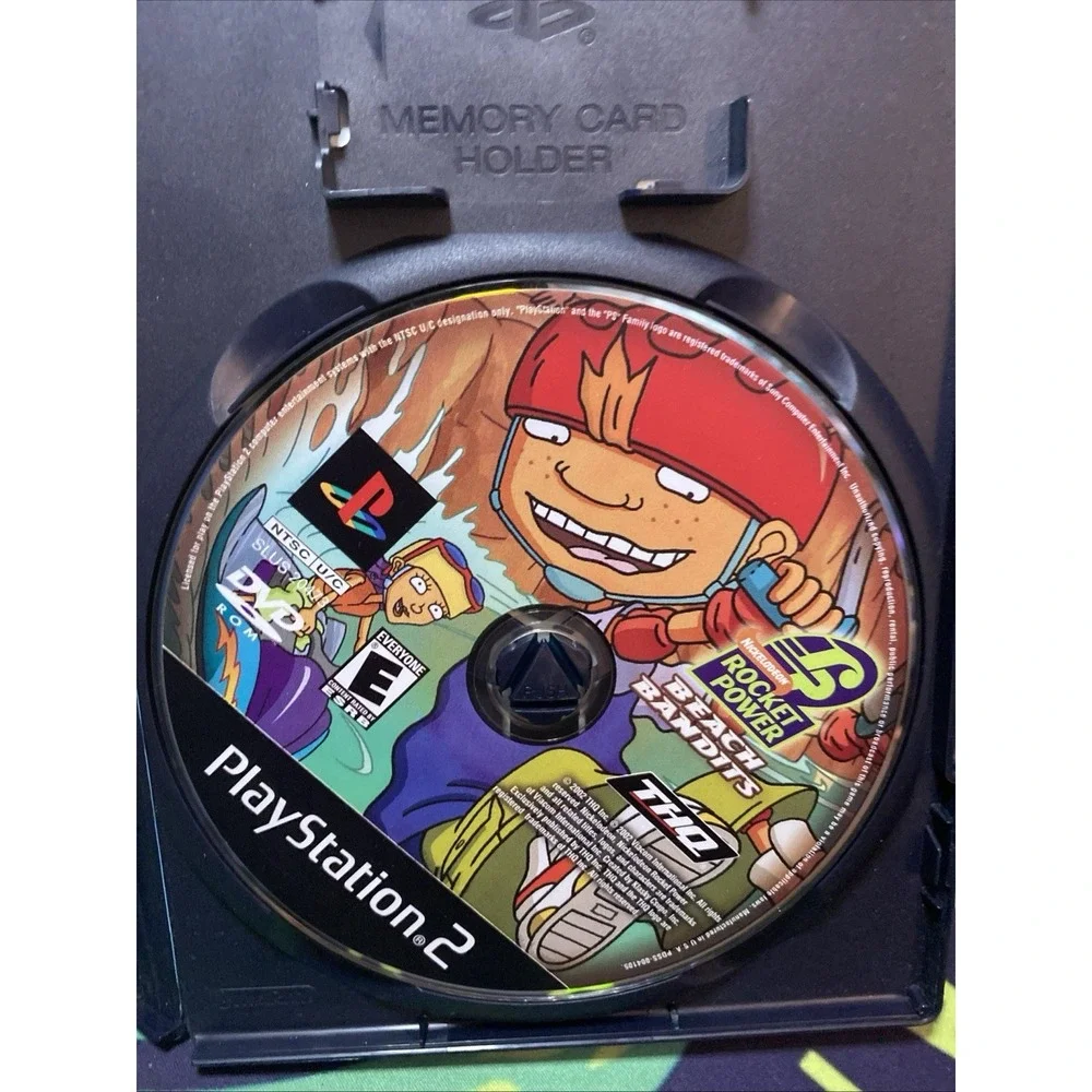 Rocket Power Beach Bandits (Sony Playstation 2 PS2) CLEANED & TESTED Complete